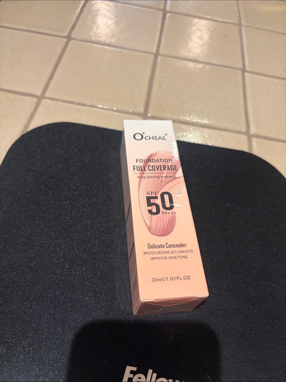 Amazon foundation changes to your skin tone- ocheal spf 50 full coverage &extras